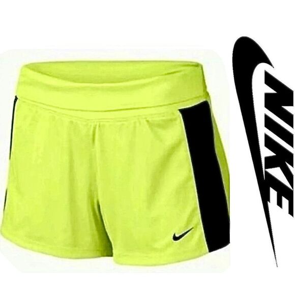 Nike Dri Fit Fold-Down Waist Butterfly Shorts - Picture 1 of 8